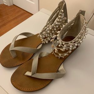 Seashell sandals